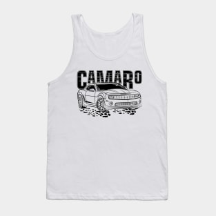 Camaro (Black Print) Tank Top